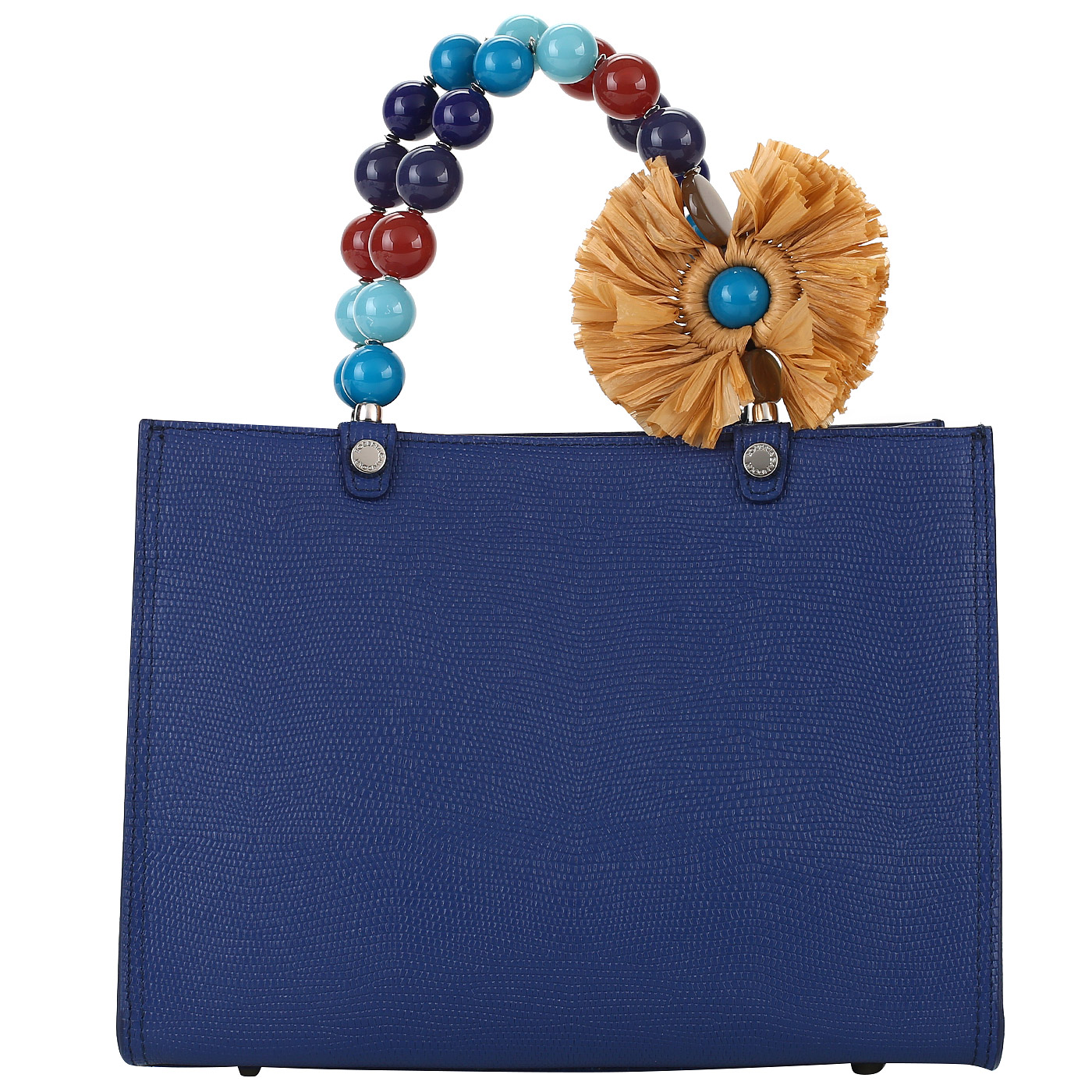 Roberta Gandolfi Женская сумочка из синей кожи