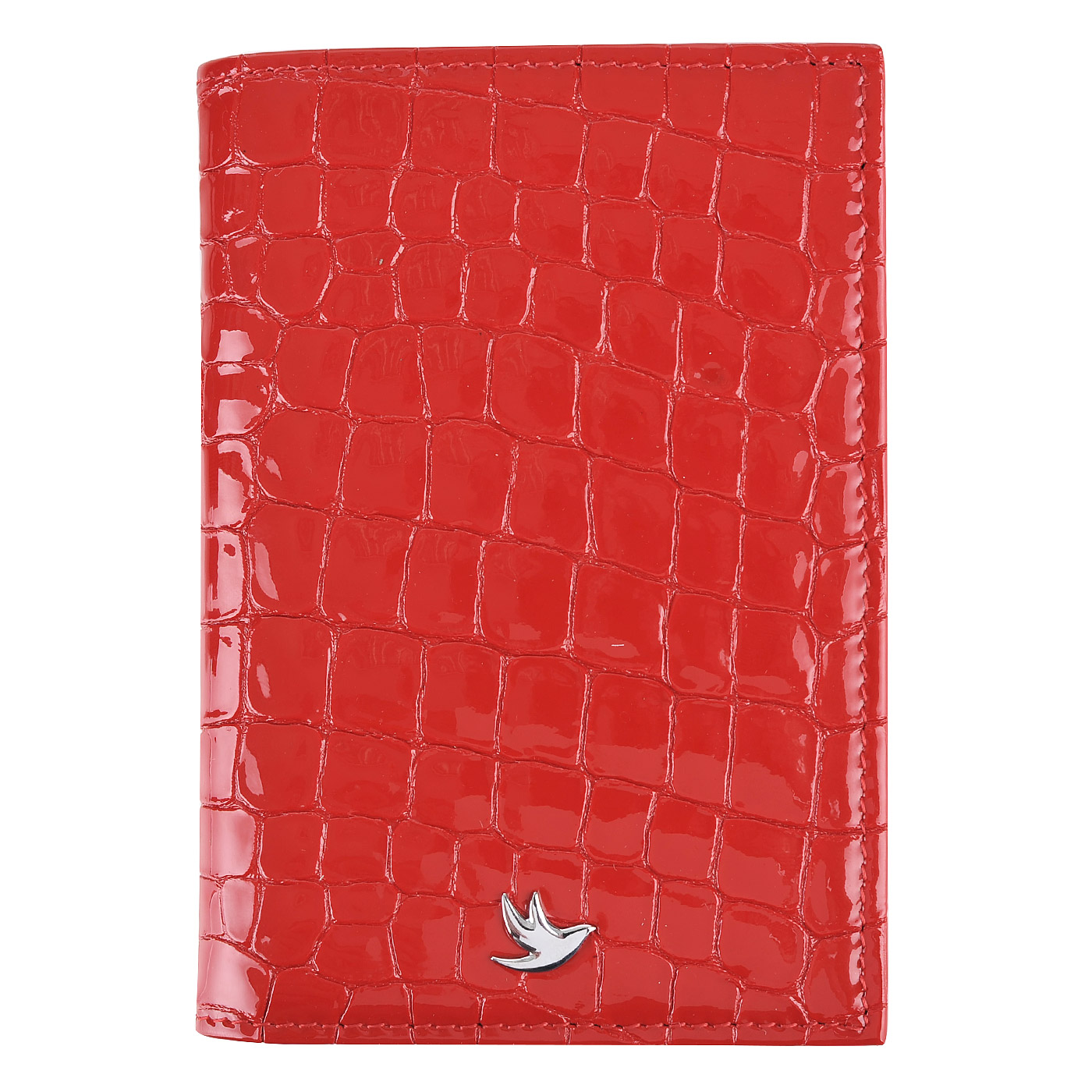 Aurelli Обложка для паспорта с отделкой под крокодиловую  кожу