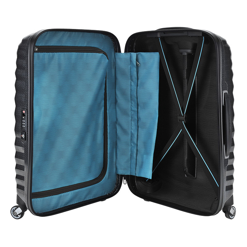 Легкий чемодан с выдвижной ручкой Samsonite Lite-Shock
