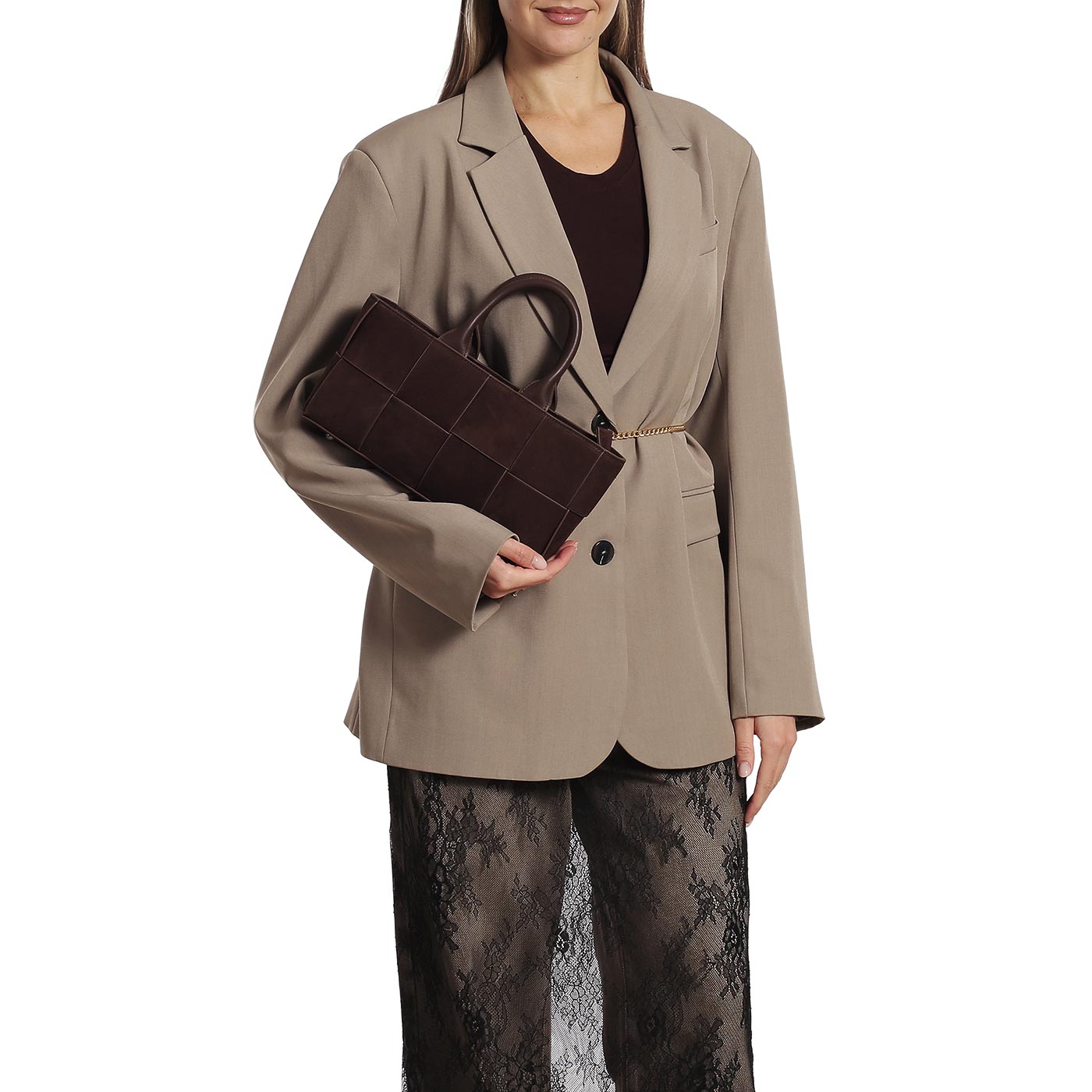 Кожаная сумка Curanni 