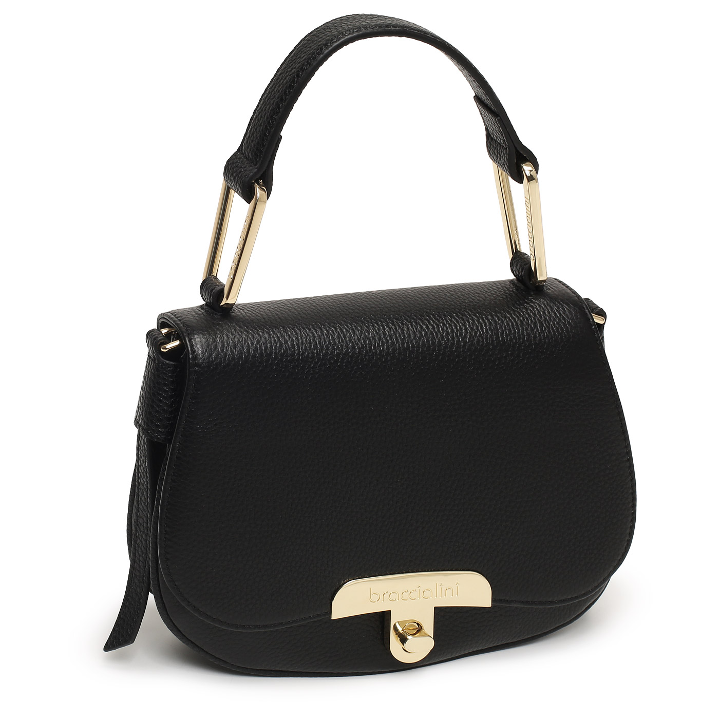 Кожаная сумка Braccialini Michelle