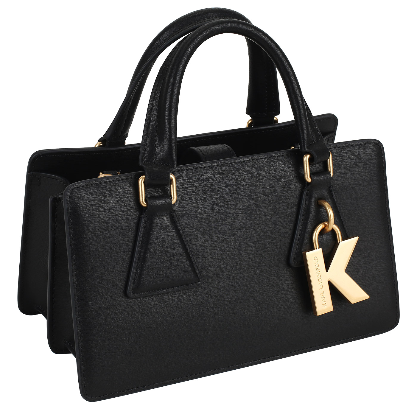 Кожаная сумка Karl Lagerfeld Lock