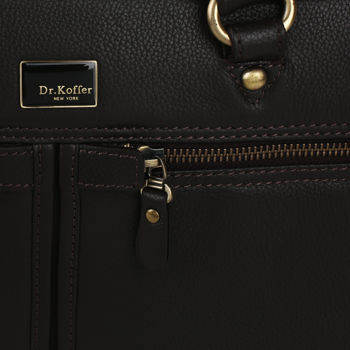 Кожаная сумка для документов Dr. Koffer 
