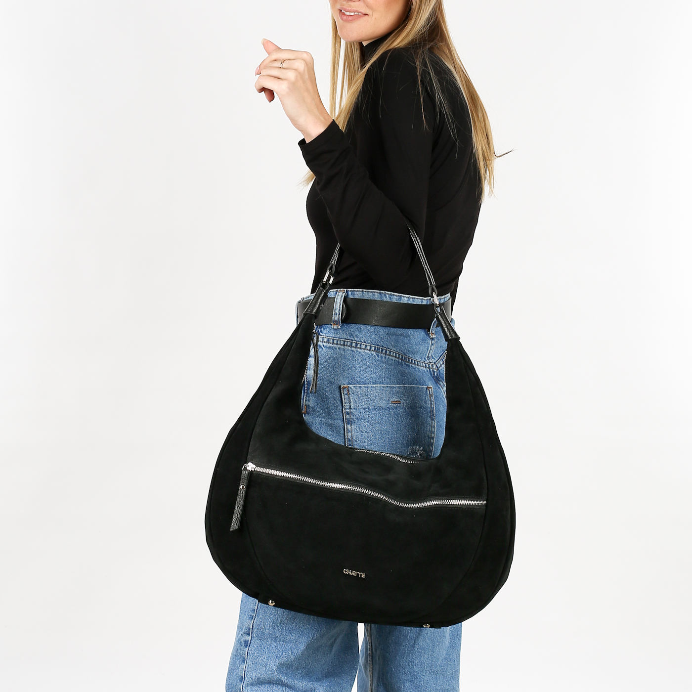 Кожаная сумка Chatte Lille