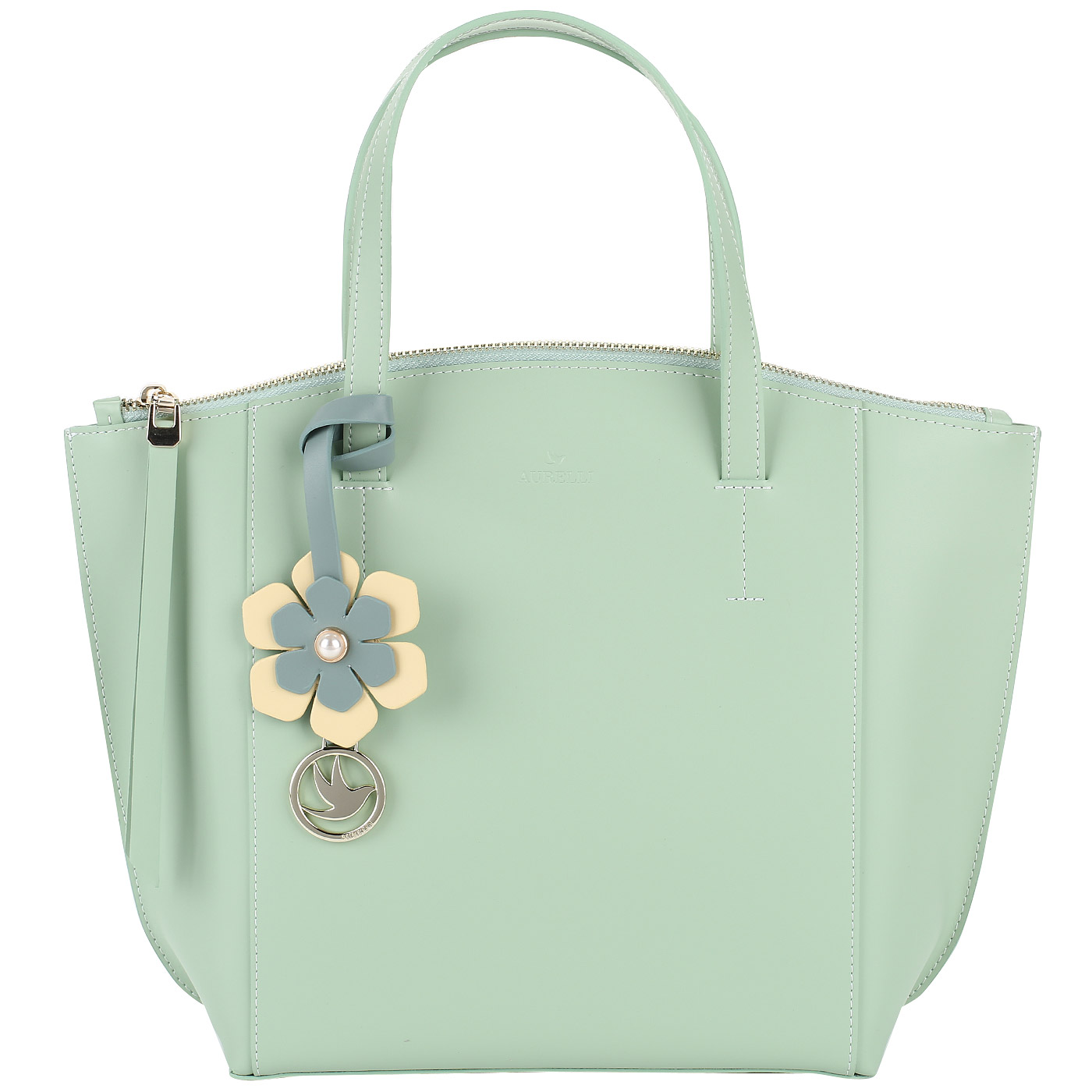 Aurelli Сумка из зеленой кожи