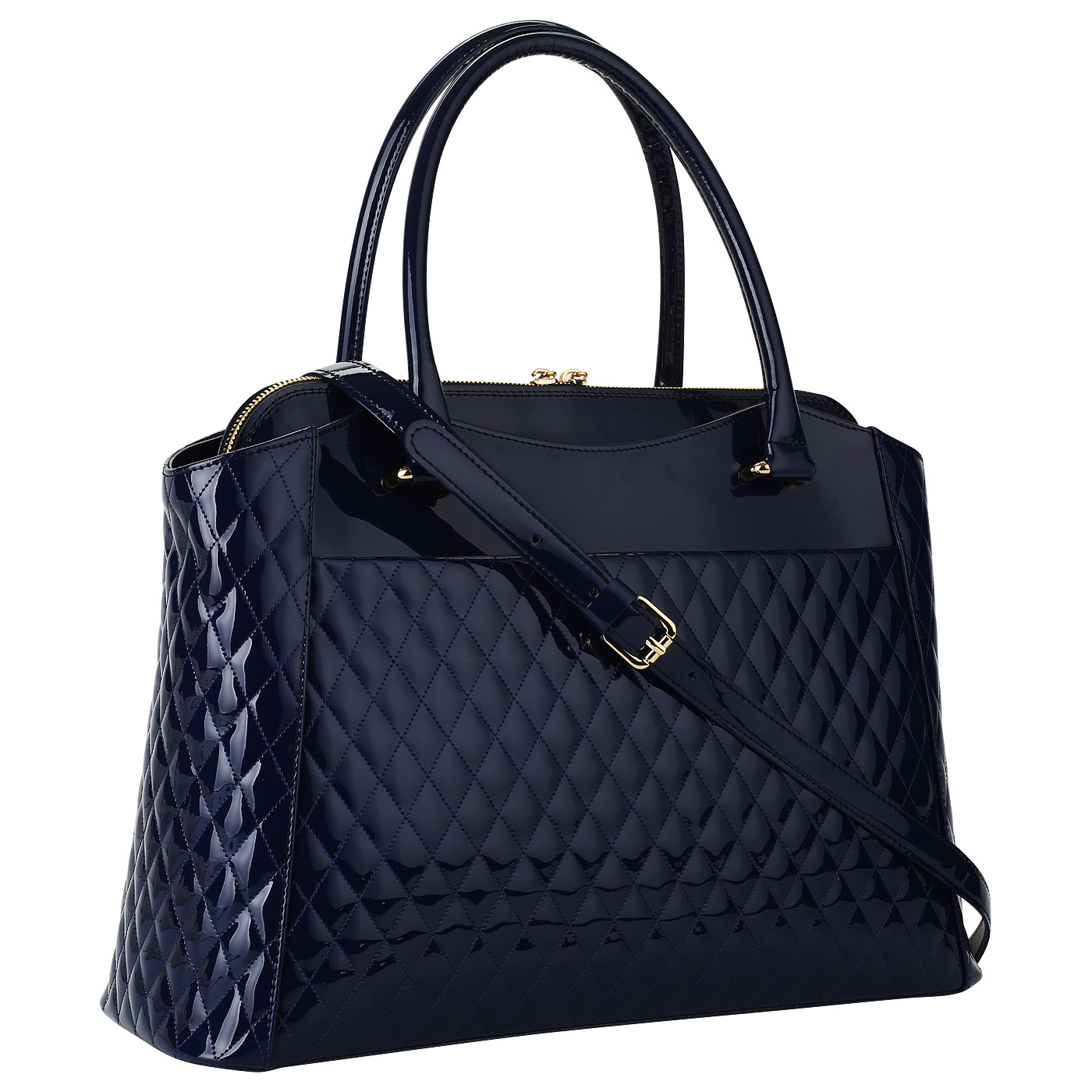 Синяя женская сумка из натуральной кожи Valentino Orlandi Dafne