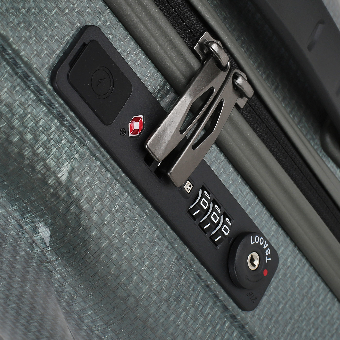 Чемодан для ручной клади из материала Curv с кодовым замком Samsonite C-Lite