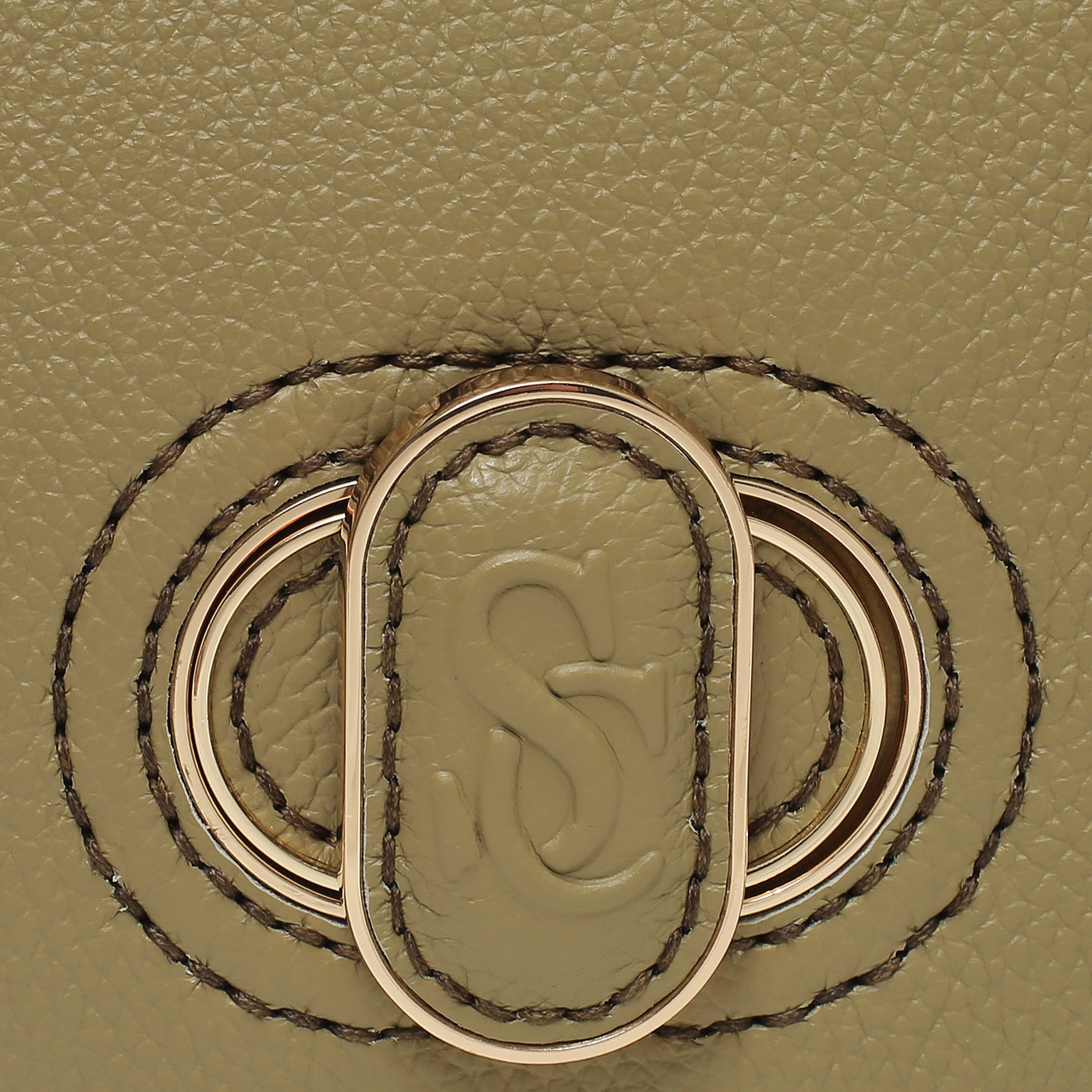 Кожаная сумка Carlo Salvatelli Madeleine gemma