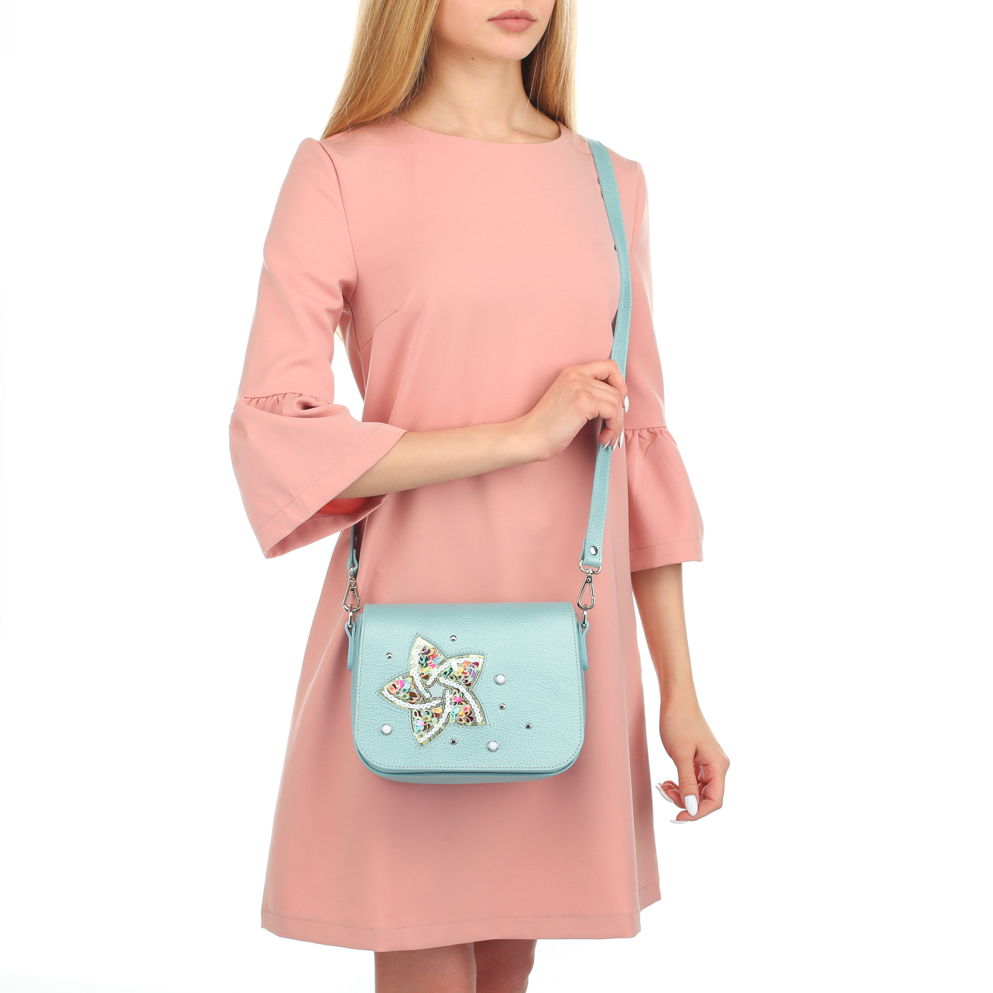 Женская сумочка с двумя ремешками Chatte 