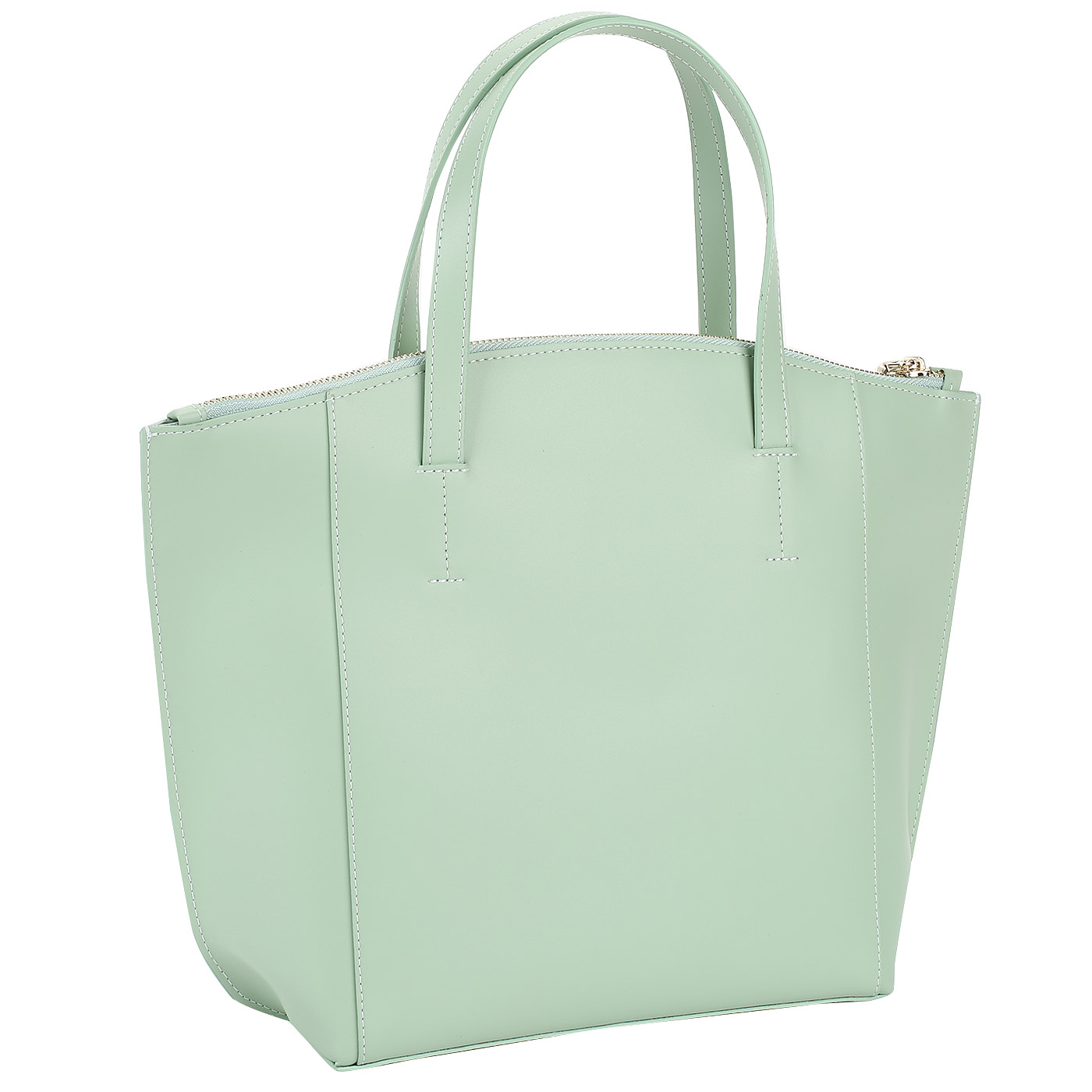 Сумка из зеленой кожи Aurelli 