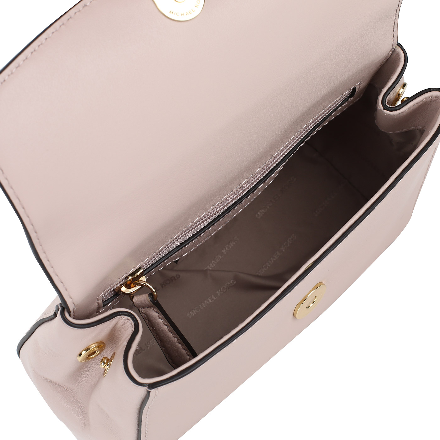 Женская кожаная сумочка с откидным клапаном Michael Kors Ava