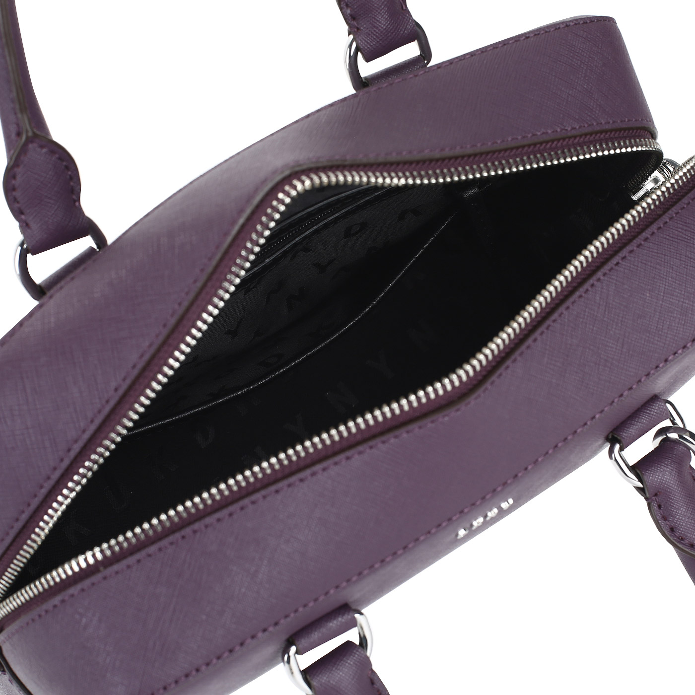 Сафьяновая сумочка на молнии DKNY Bryant