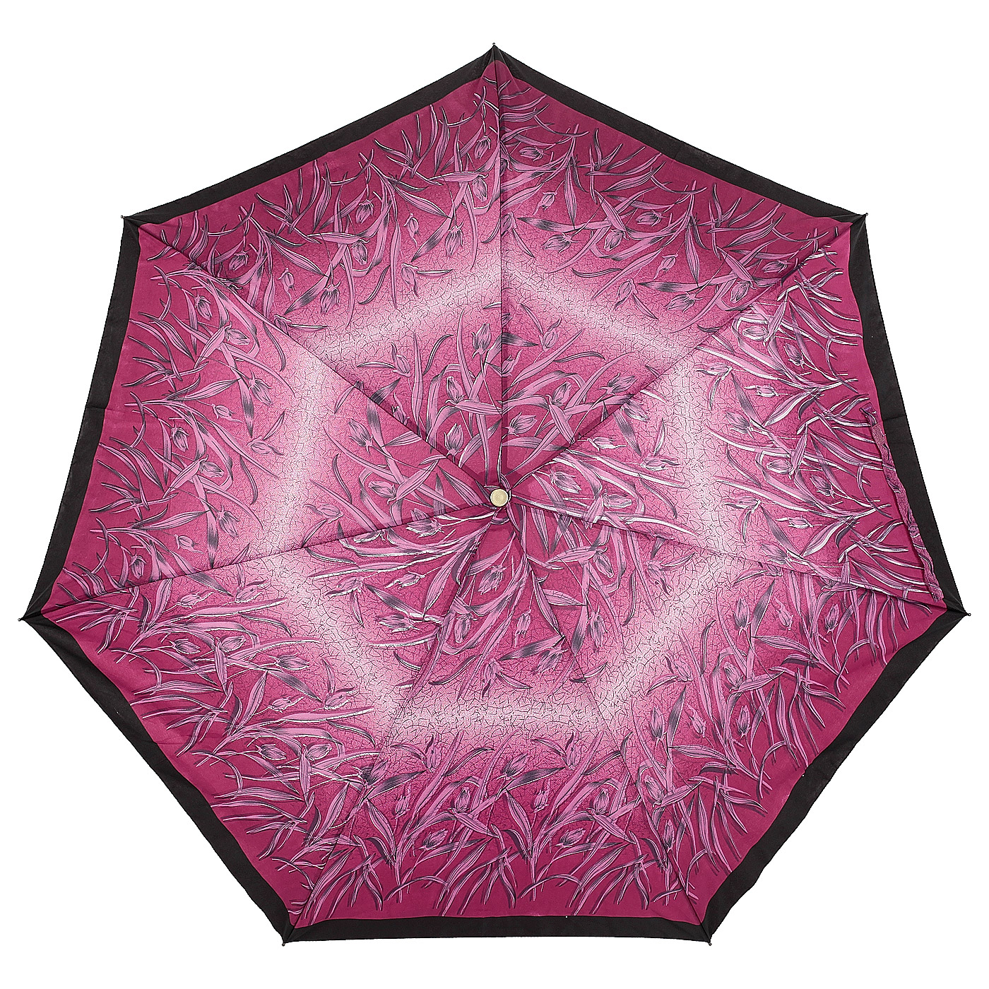 Автоматический зонт с темной окантовкой Raindrops 