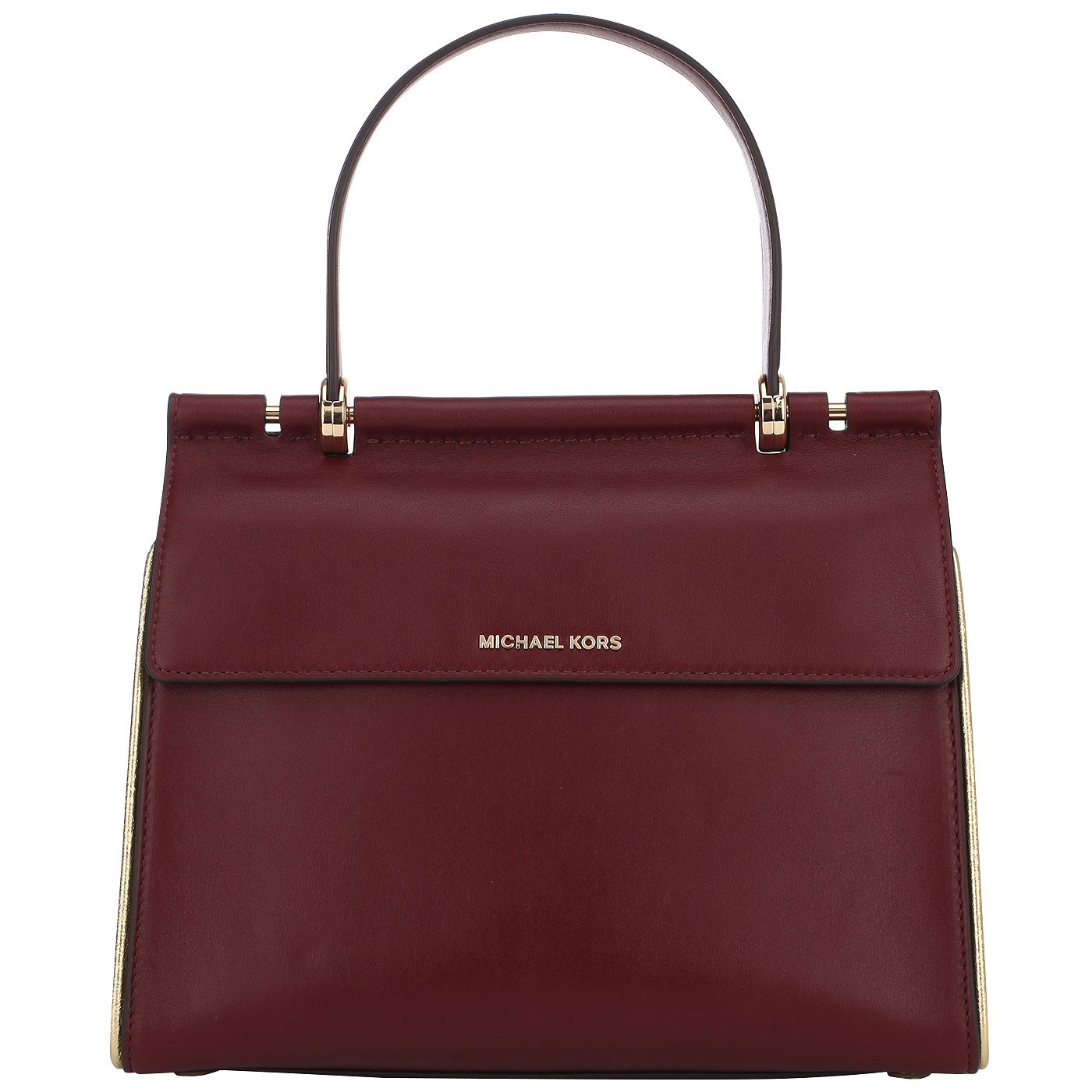 Michael Kors Кожаная сумка с откидным клапаном