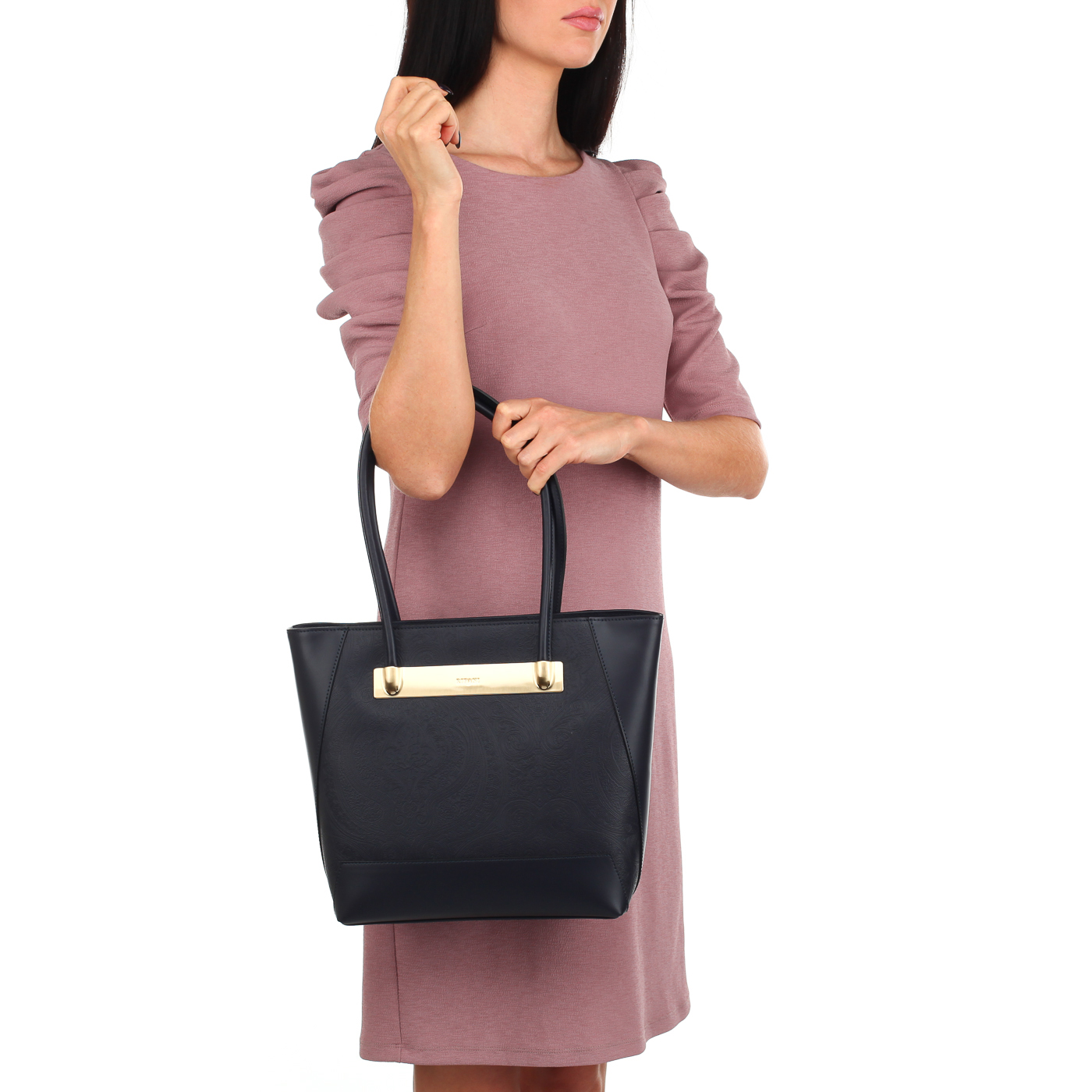 Кожаная сумка-трапеция Ripani Begonia