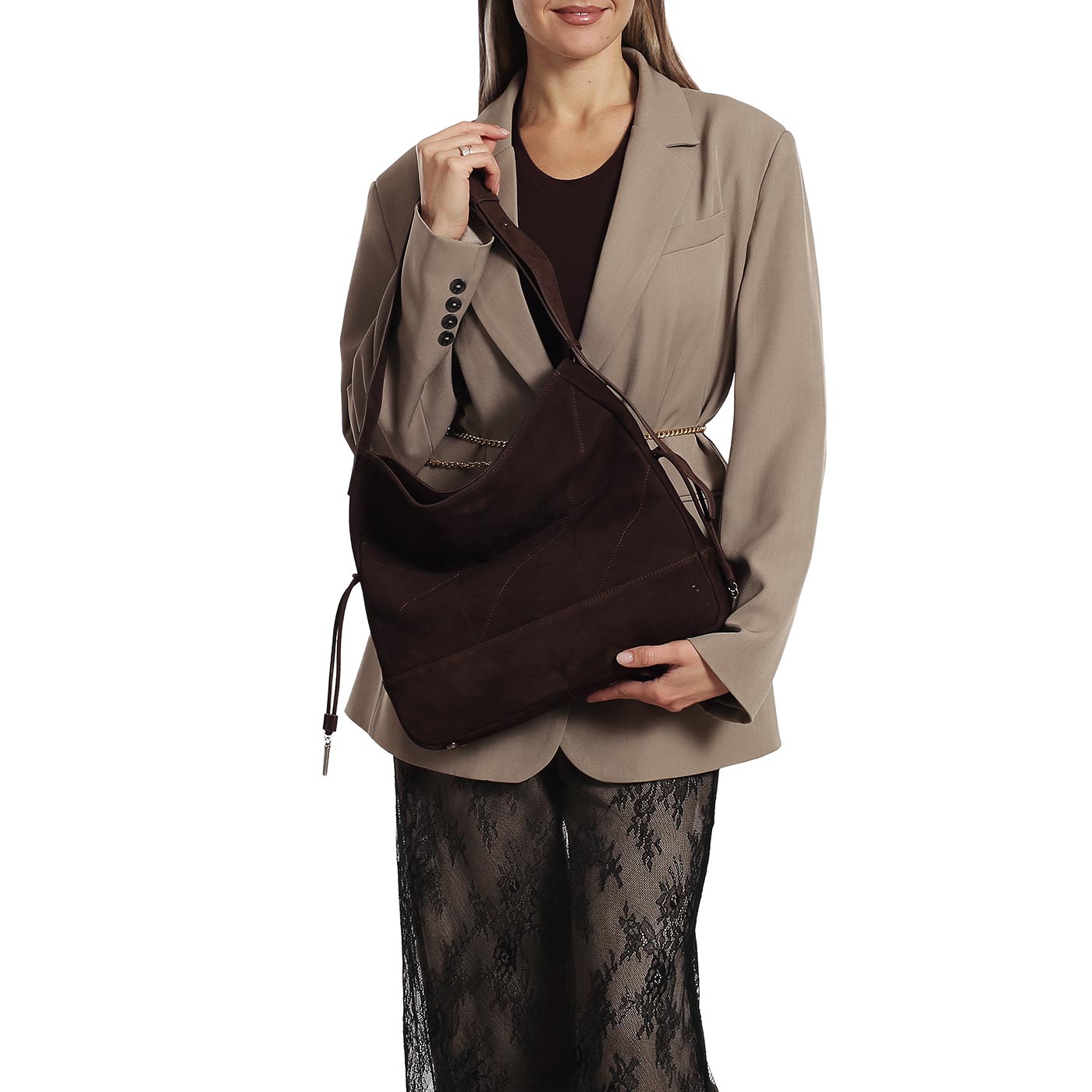 Кожаная сумка Curanni 