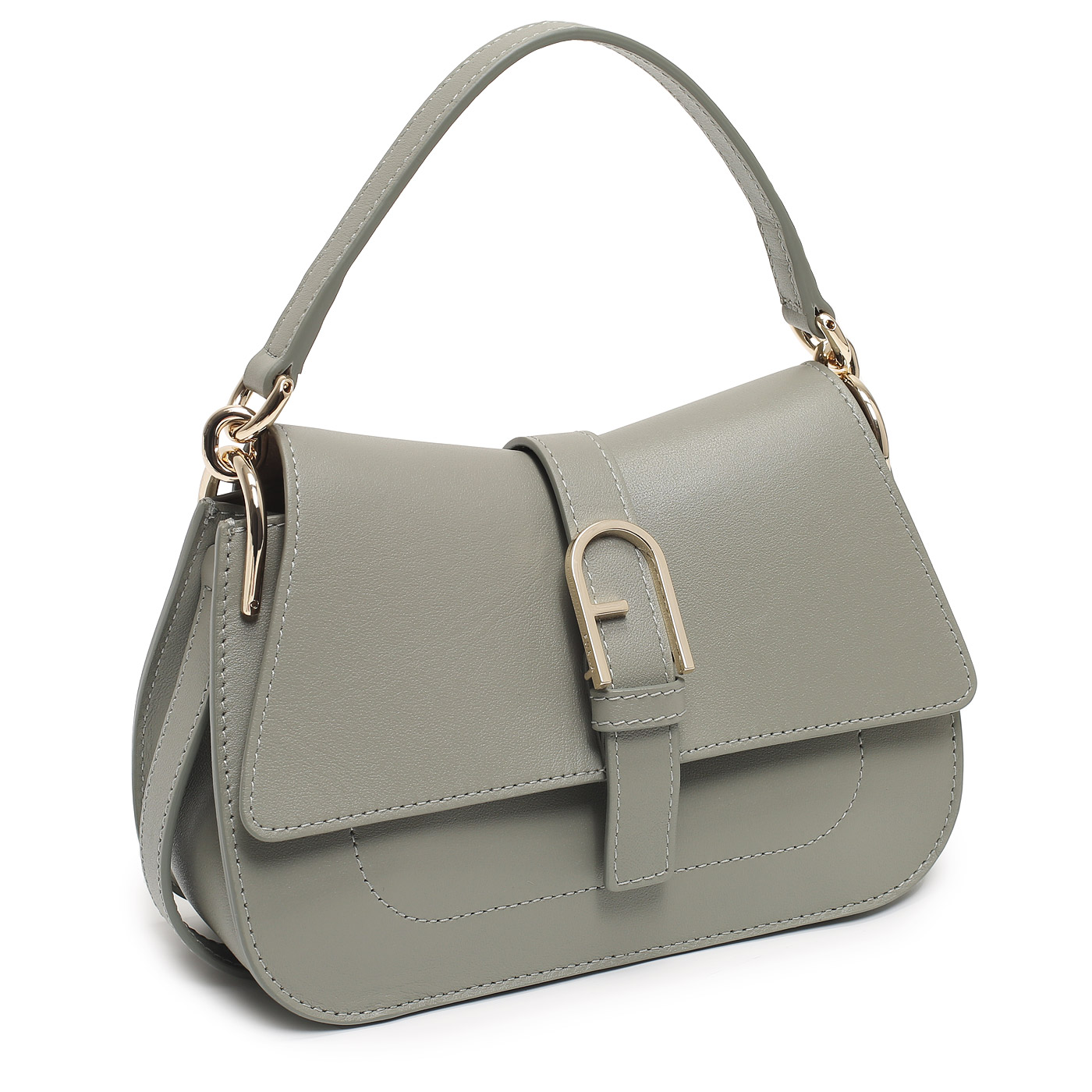 Кожаная сумка Furla Flow