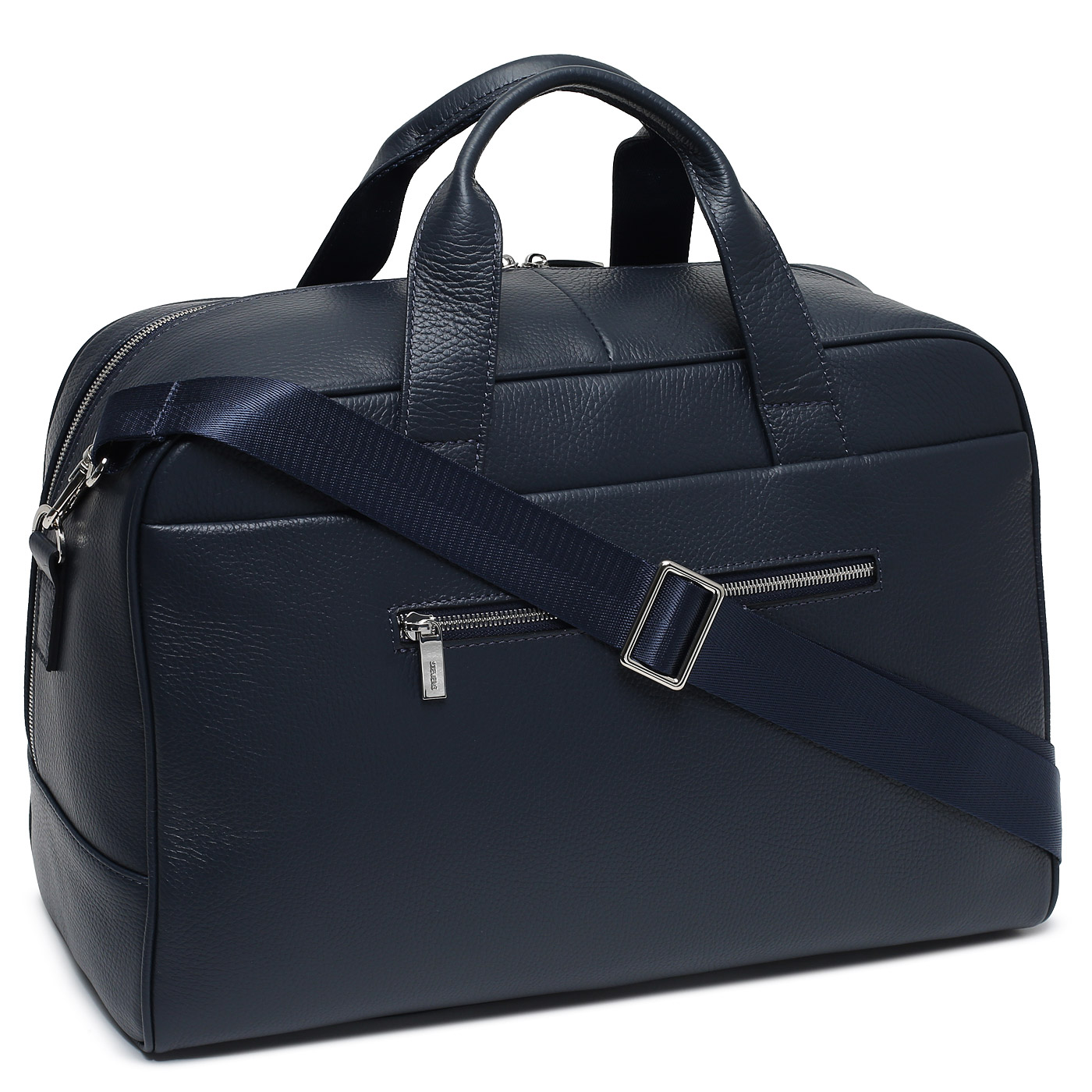 Кожаная дорожная сумка с плечевым ремнем Stevens 