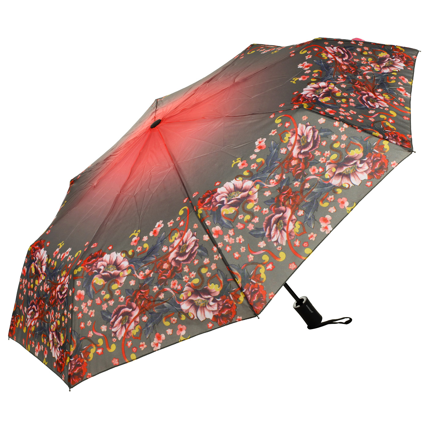 Raindrops Складной зонт с чехлом
