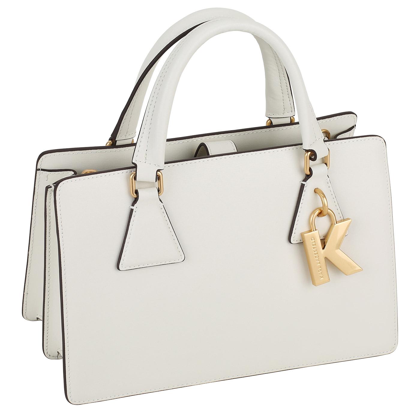 Кожаная сумка Karl Lagerfeld Lock