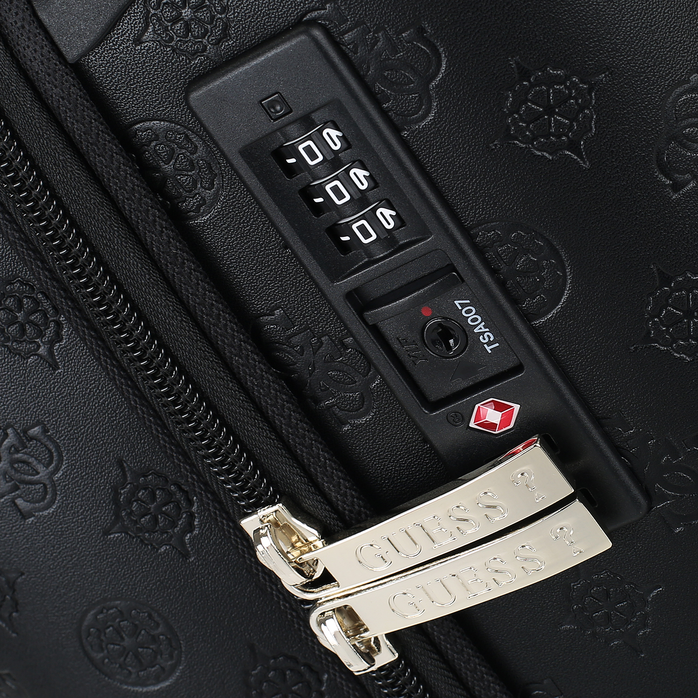Чемодан маленький S из полиурeтана Guess Wilder Travel