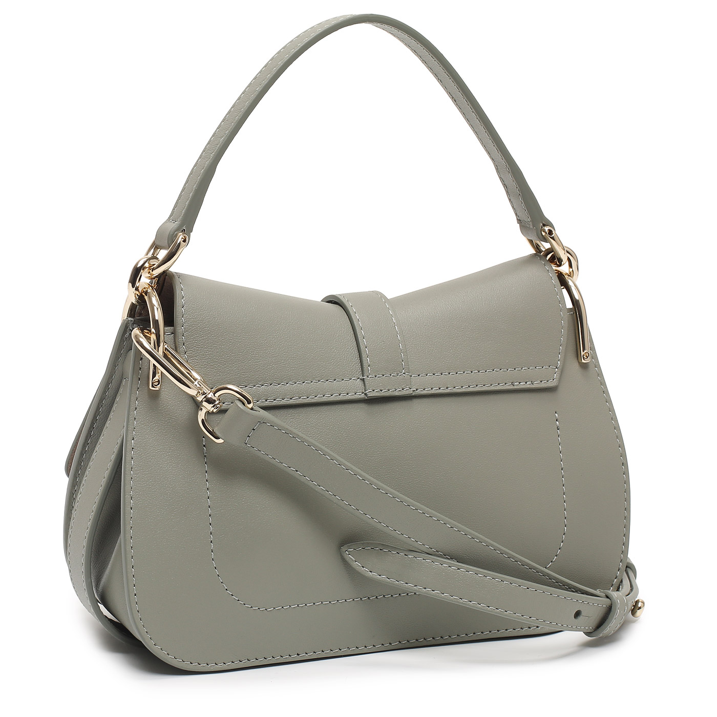 Кожаная сумка Furla Flow