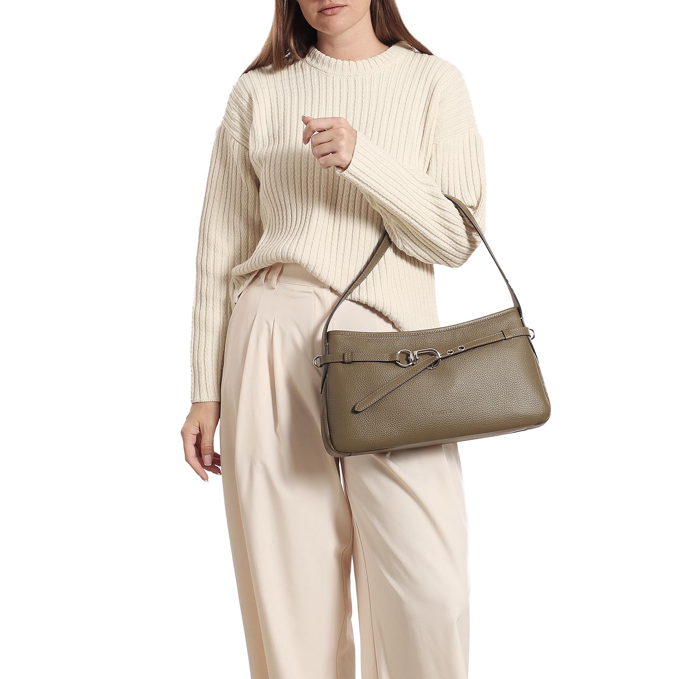 Кожаная сумка Chatte Marseille