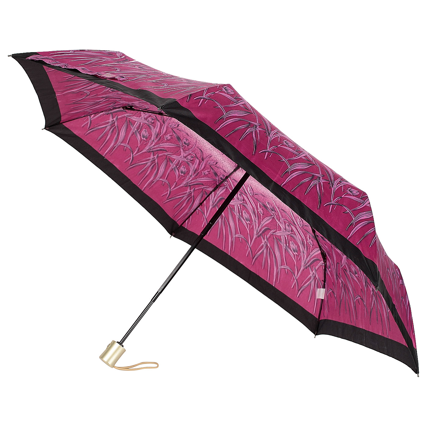 Автоматический зонт с темной окантовкой Raindrops 