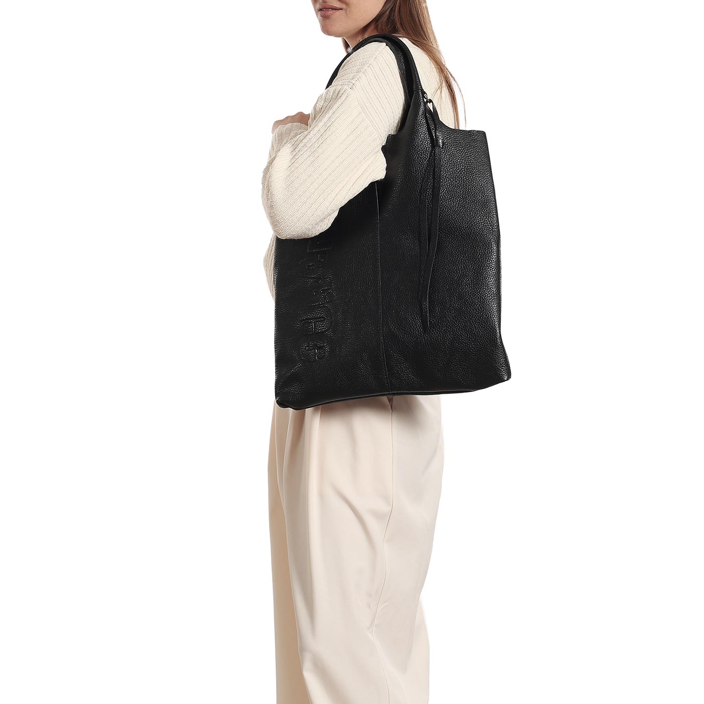 Кожаная сумка Curanni 