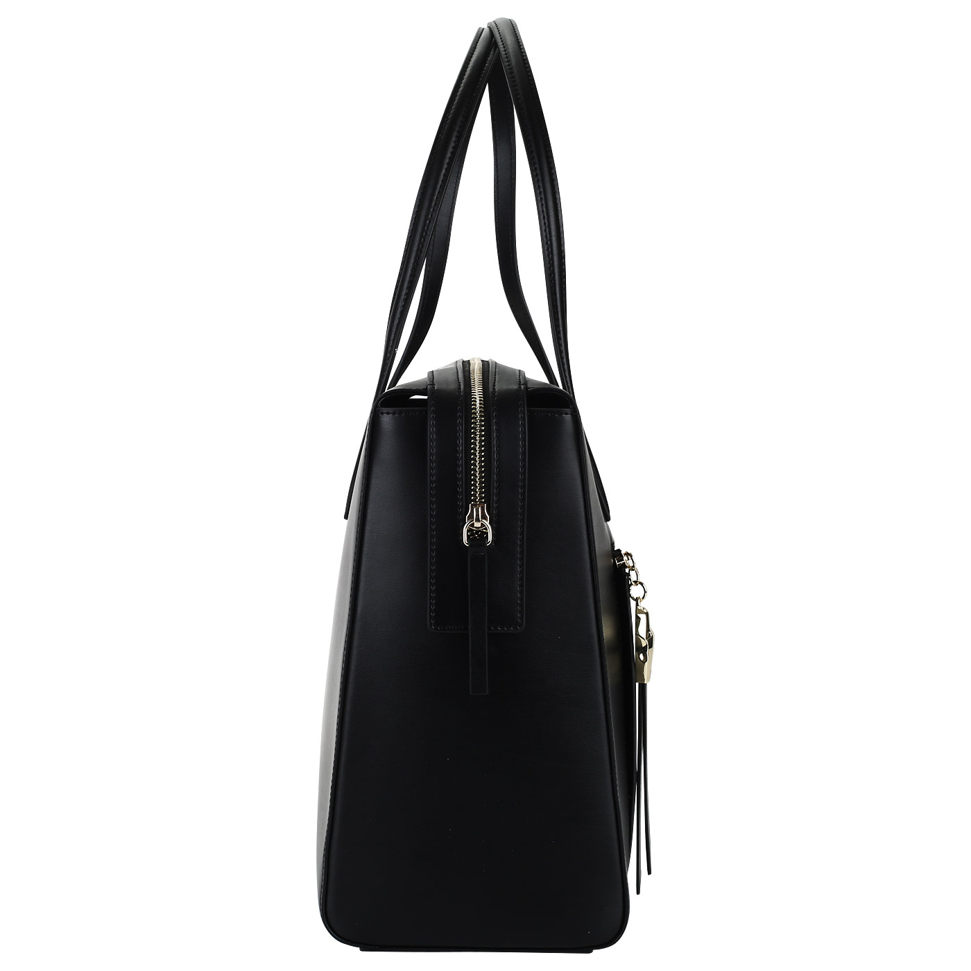 Черная женская сумка на молнии Cavalli Class Brigitte