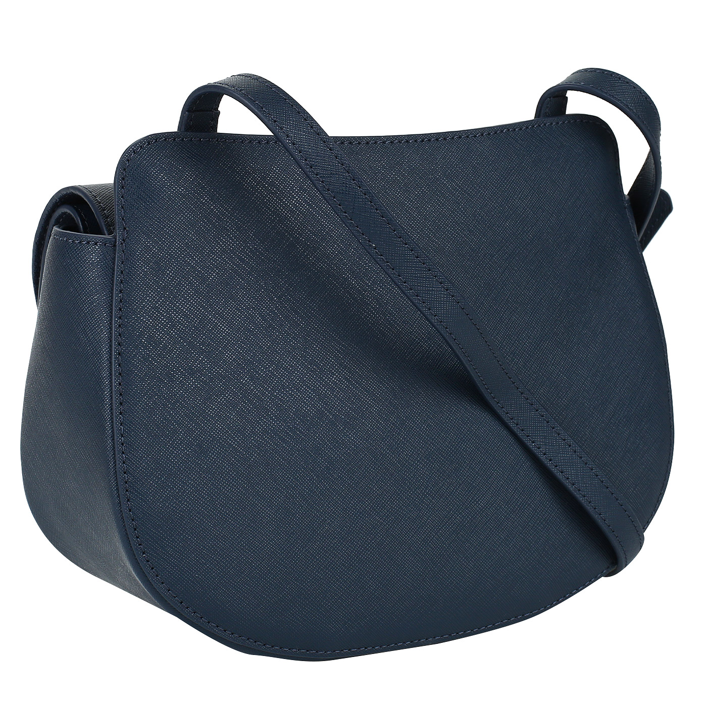Сафьяновая женская сумочка-седло Cromia Perla