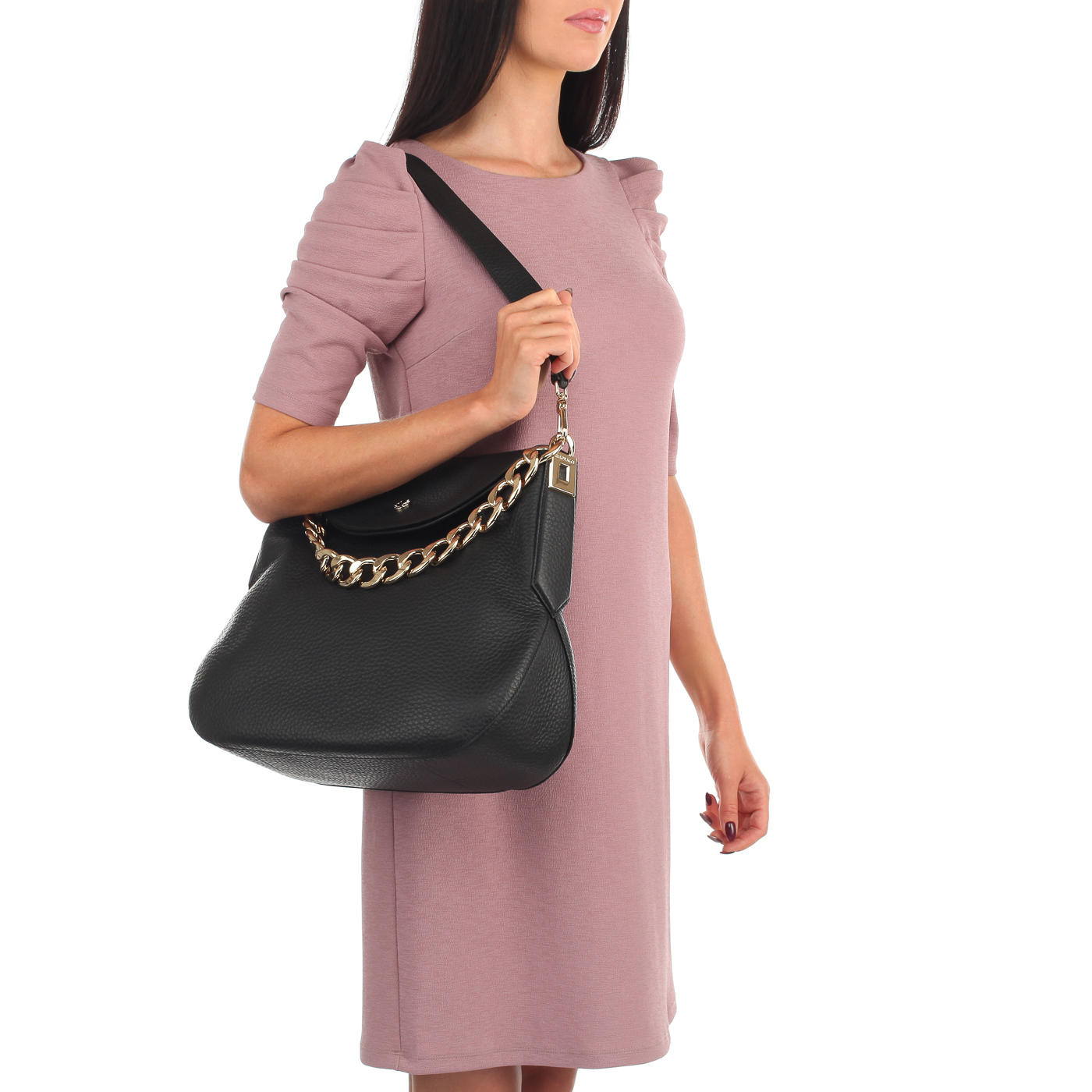 Сумка из мягкой кожи Gironacci 