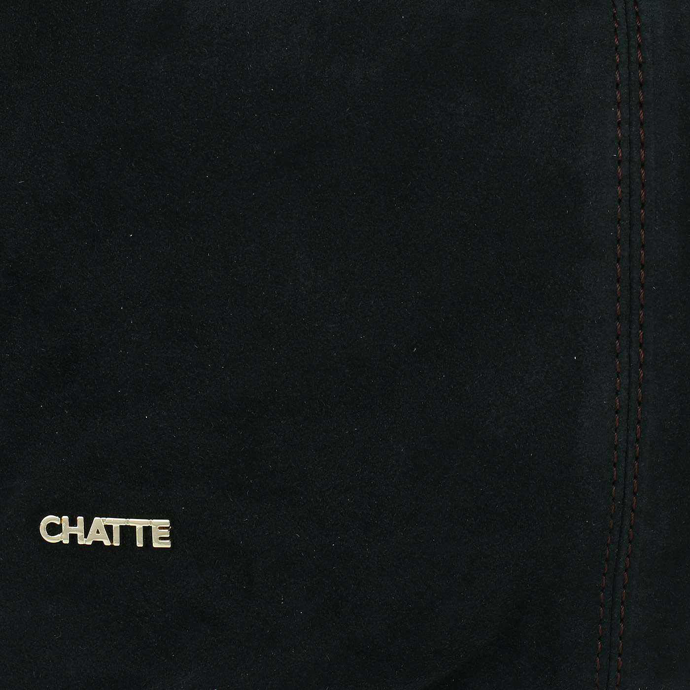 Мягкая сумка из кожи и замши Chatte 
