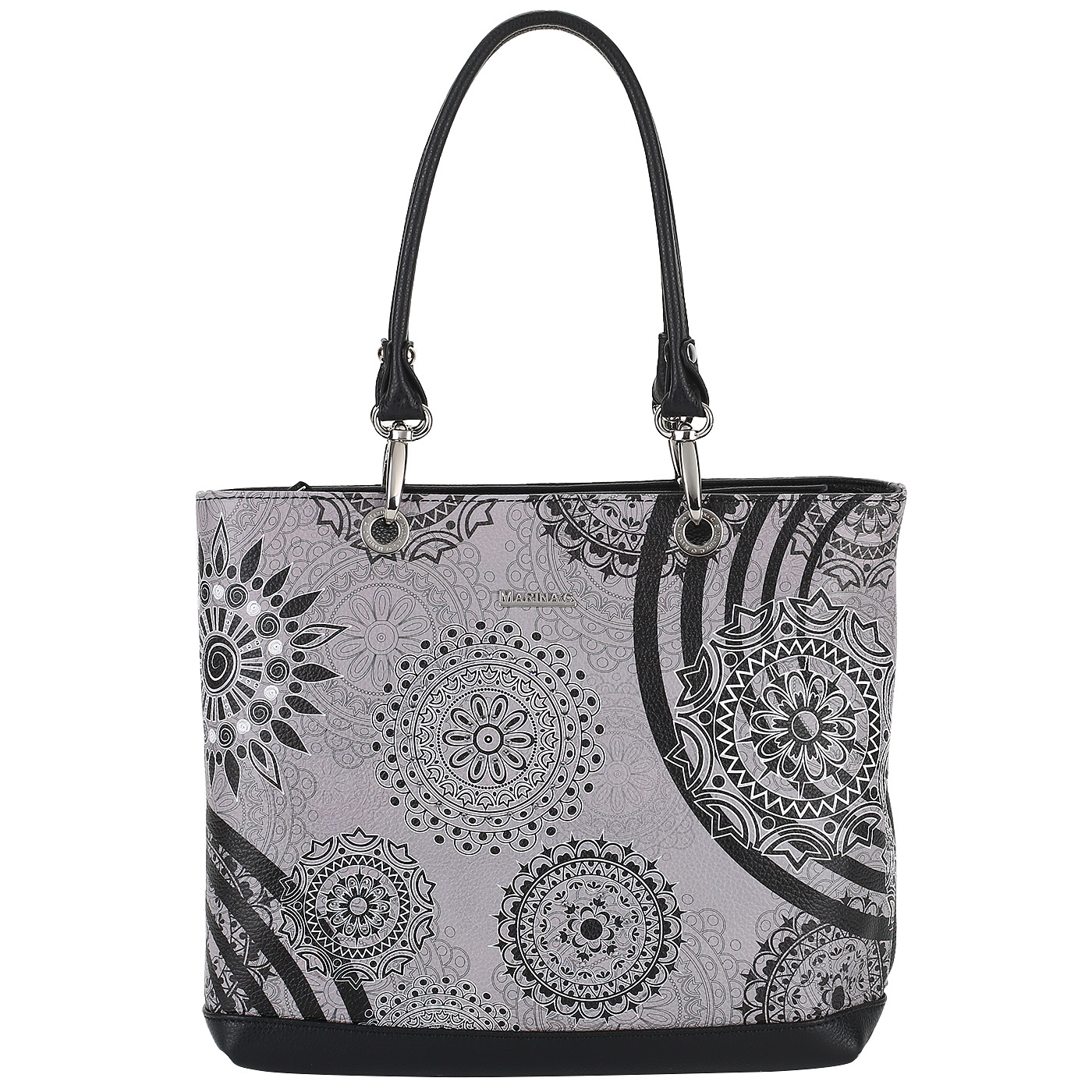 Marina Creazioni Кожаная сумка со съемными ручками