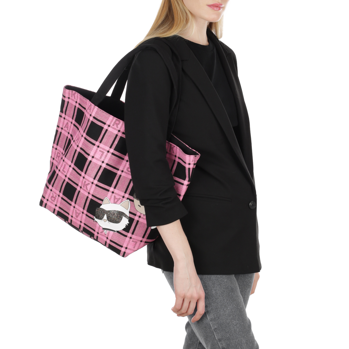 Текстильная сумка Karl Lagerfeld Ikonik 2.0