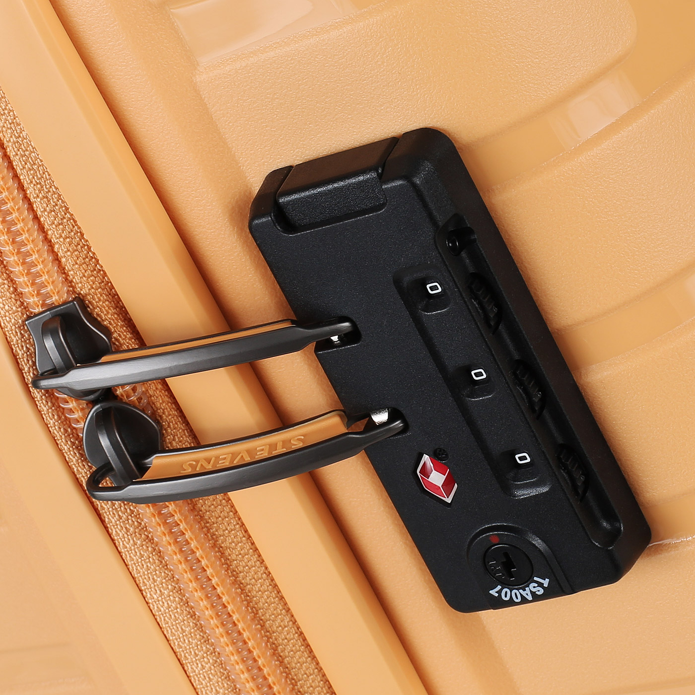 Чемодан для ручной клади из полипропилена Stevens Bubble