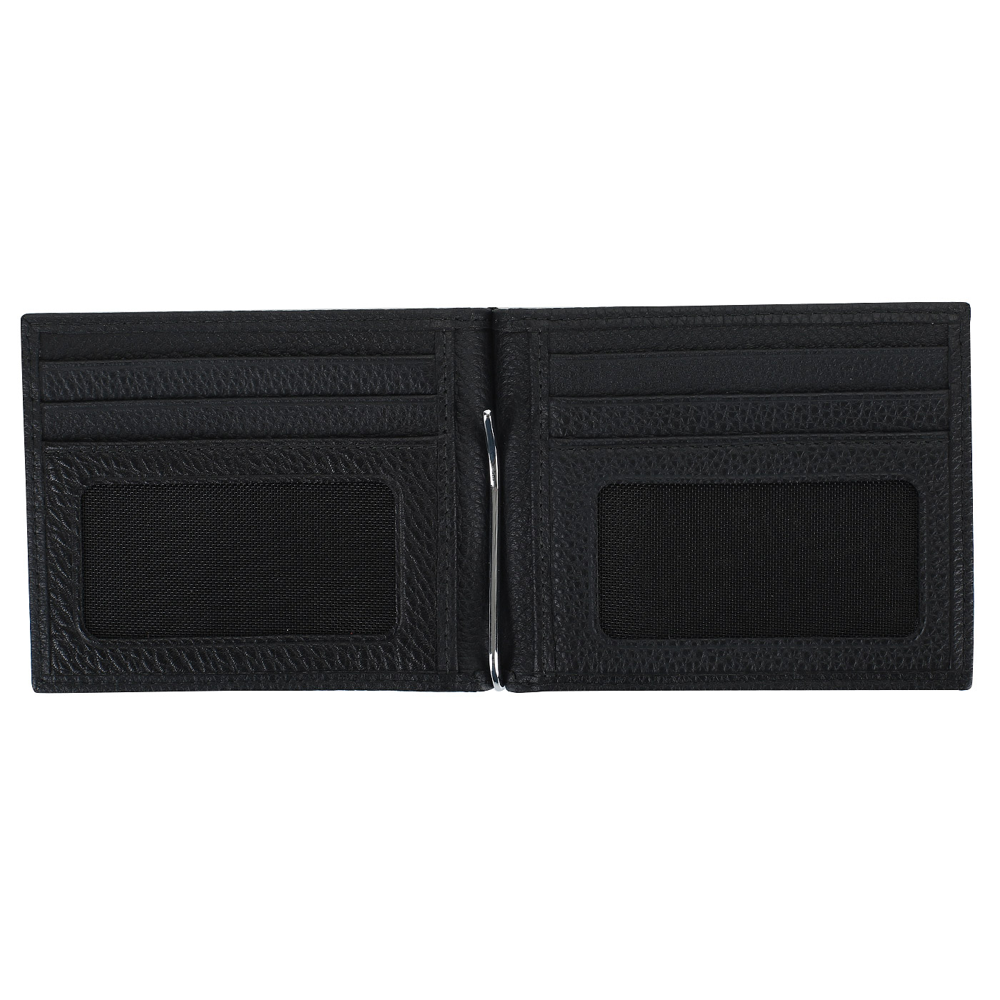 Зажим для банкнот из зернистой кожи Neri Karra 