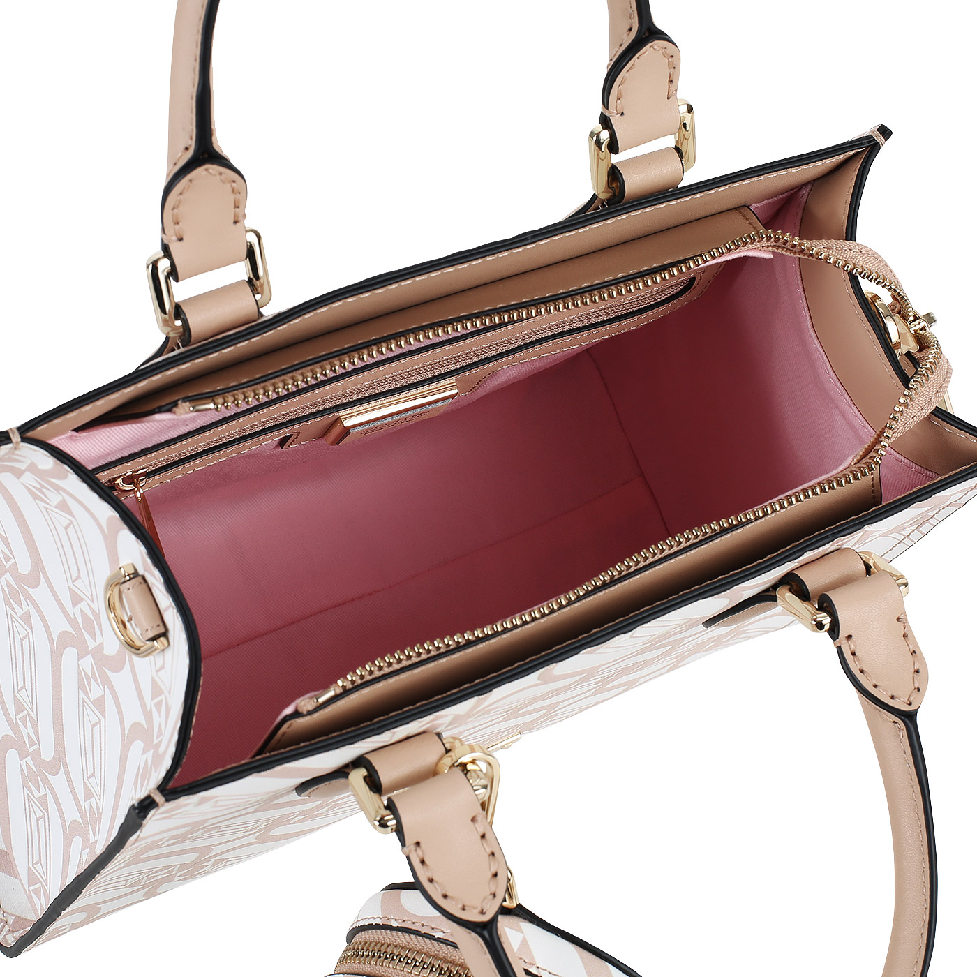 Кожаная сумка с брелком Cromia Glam