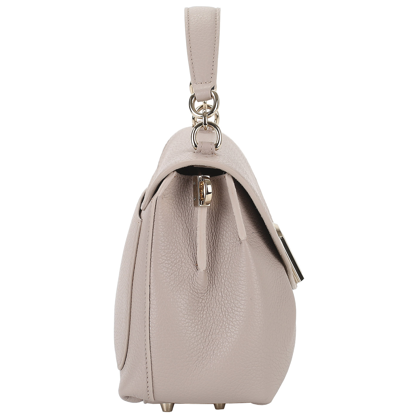 Сумка из зернистой кожи Furla Sleek