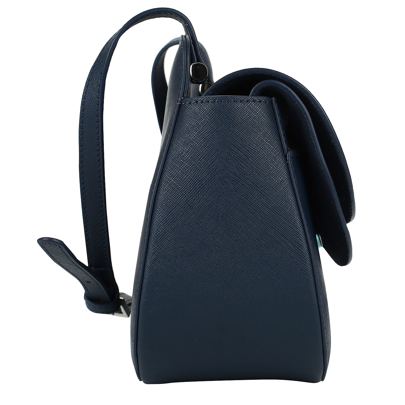 Сафьяновая женская сумочка-седло Cromia Perla