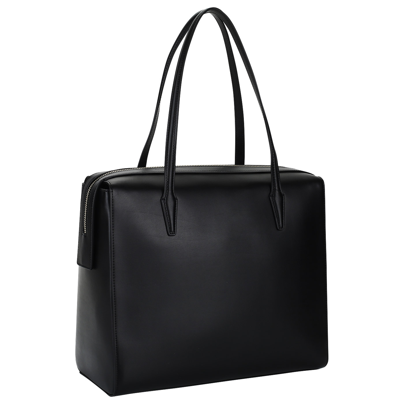 Черная женская сумка на молнии Cavalli Class Brigitte