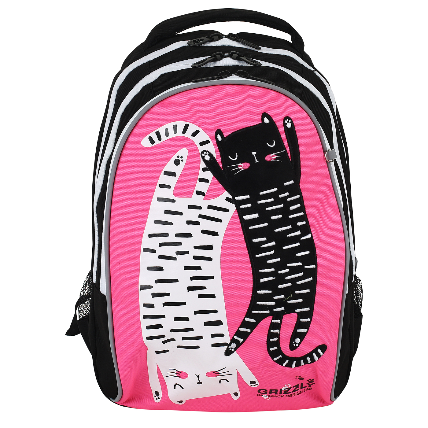 Grizzly Школьный рюкзак с котиками